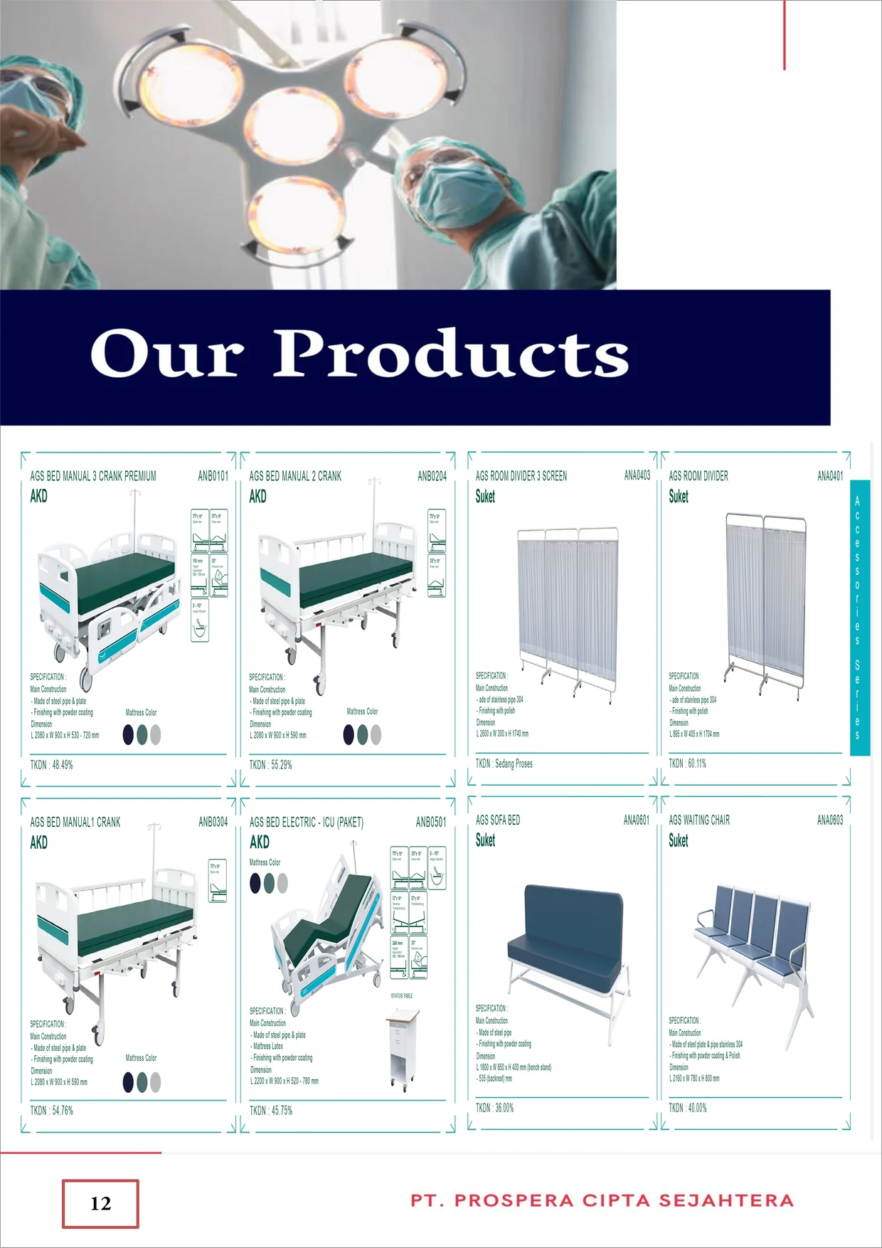 AGS Medical Gas Pipeline & Bedhead System
